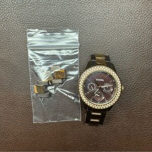 Fossil Brown and Gold Women's Watch